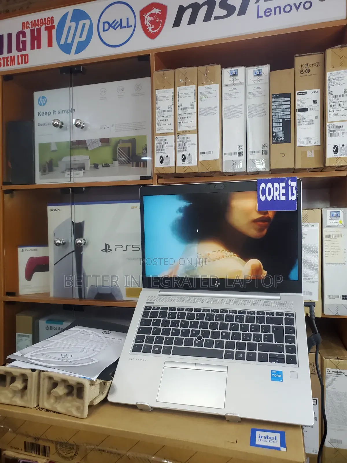 New Laptop HP EliteBook 755 G2 8GB Intel Core i3 SSD 512GB
