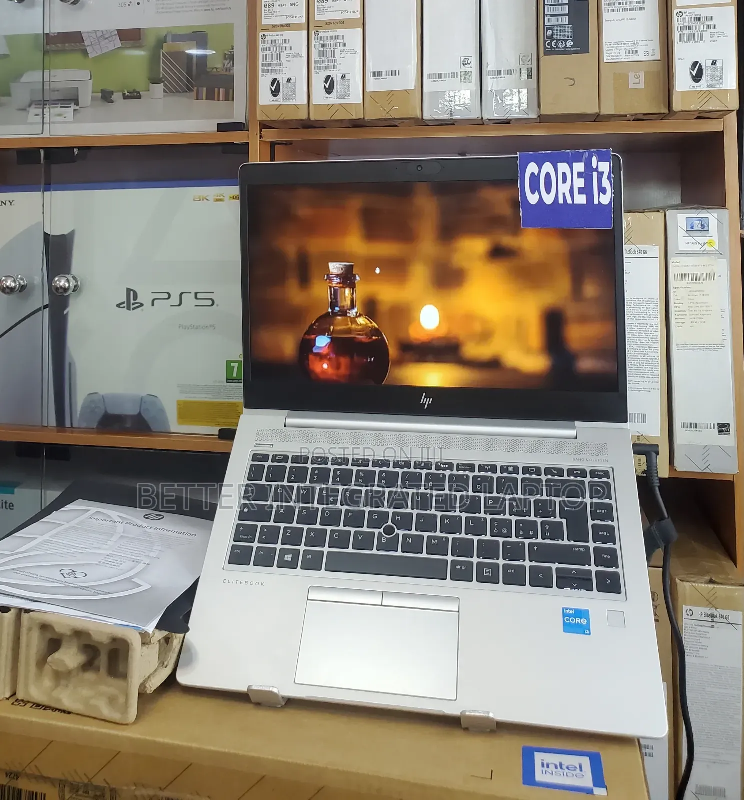 New Laptop HP EliteBook 755 G2 12GB Intel Core i3 SSD 512GB