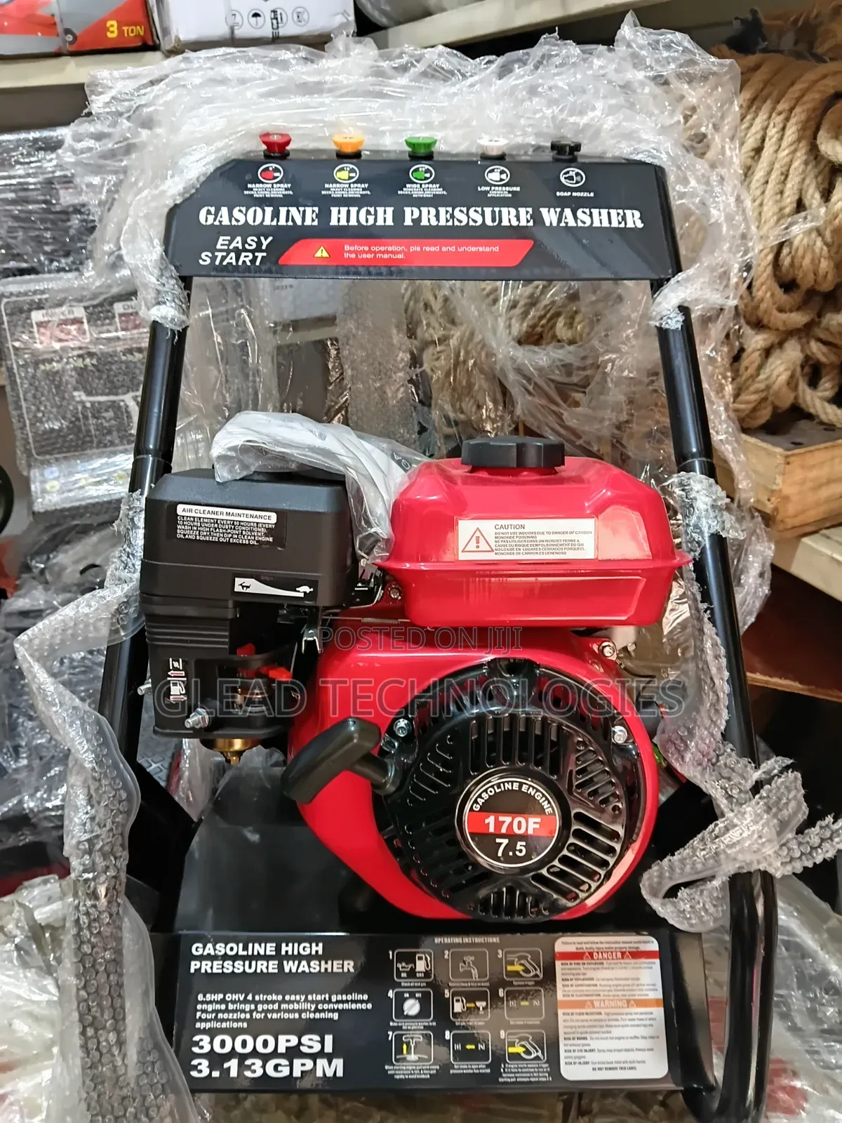 Gasoline High Pressure Washer