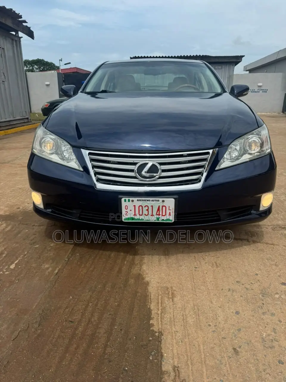 Lexus ES 350 2012 Blue
