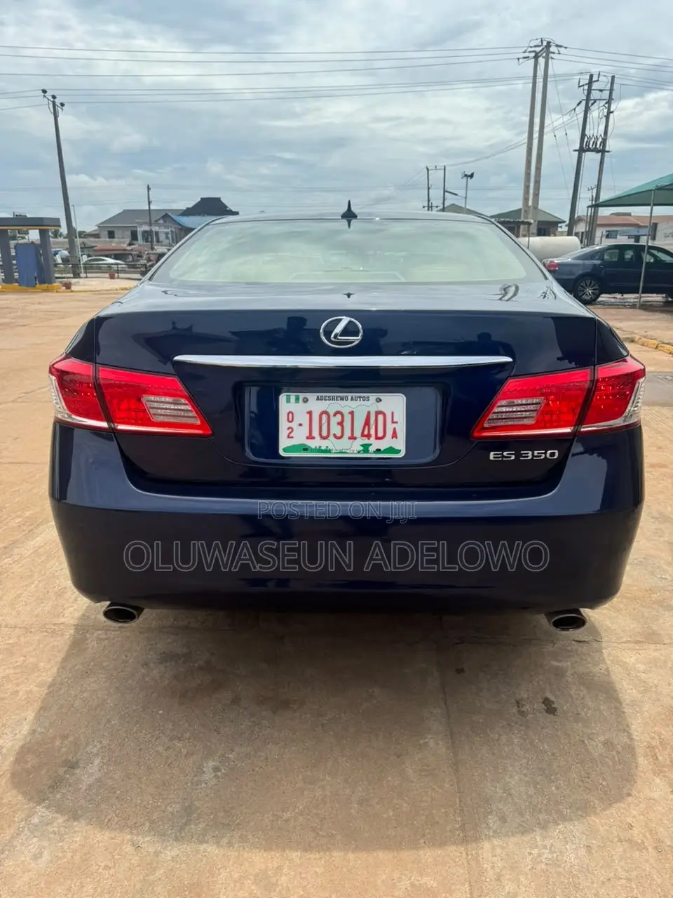 Lexus ES 350 2012 Blue