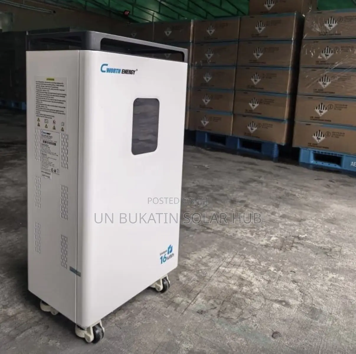 16kwh Cworth Energy Lithium Battery
