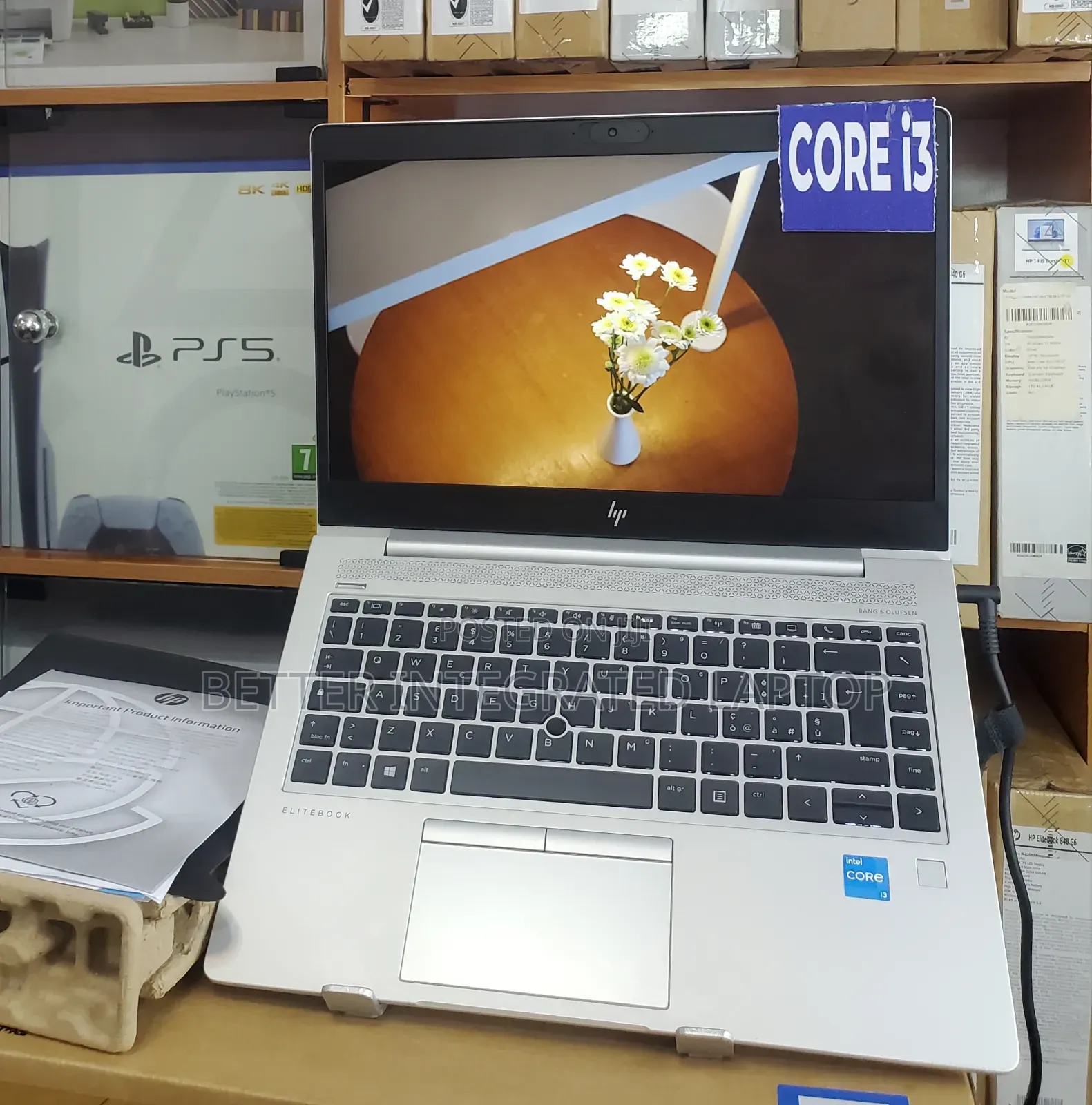 New Laptop HP EliteBook 755 G5 4GB Intel Core i3 SSD 256GB
