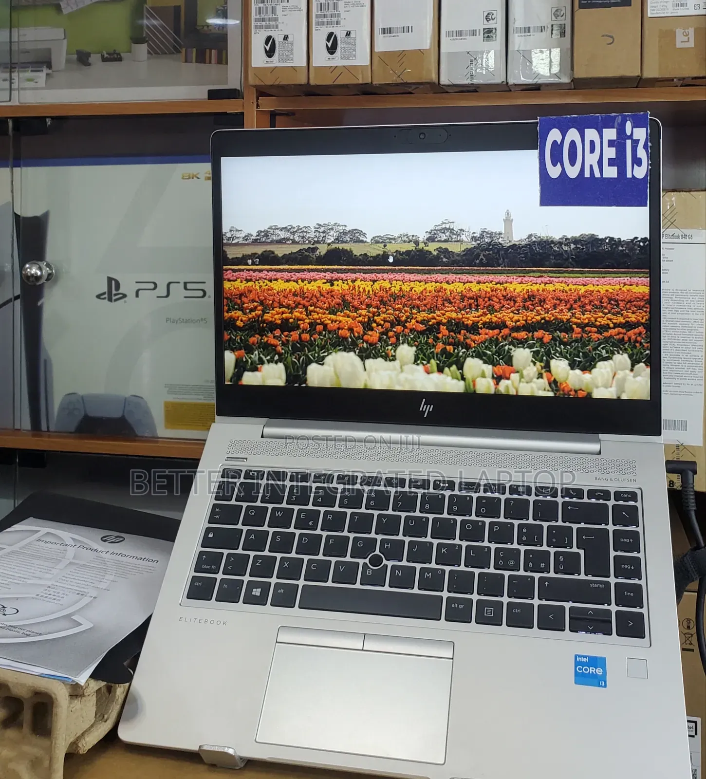 New Laptop HP EliteBook 755 G5 4GB Intel Core i3 SSD 256GB