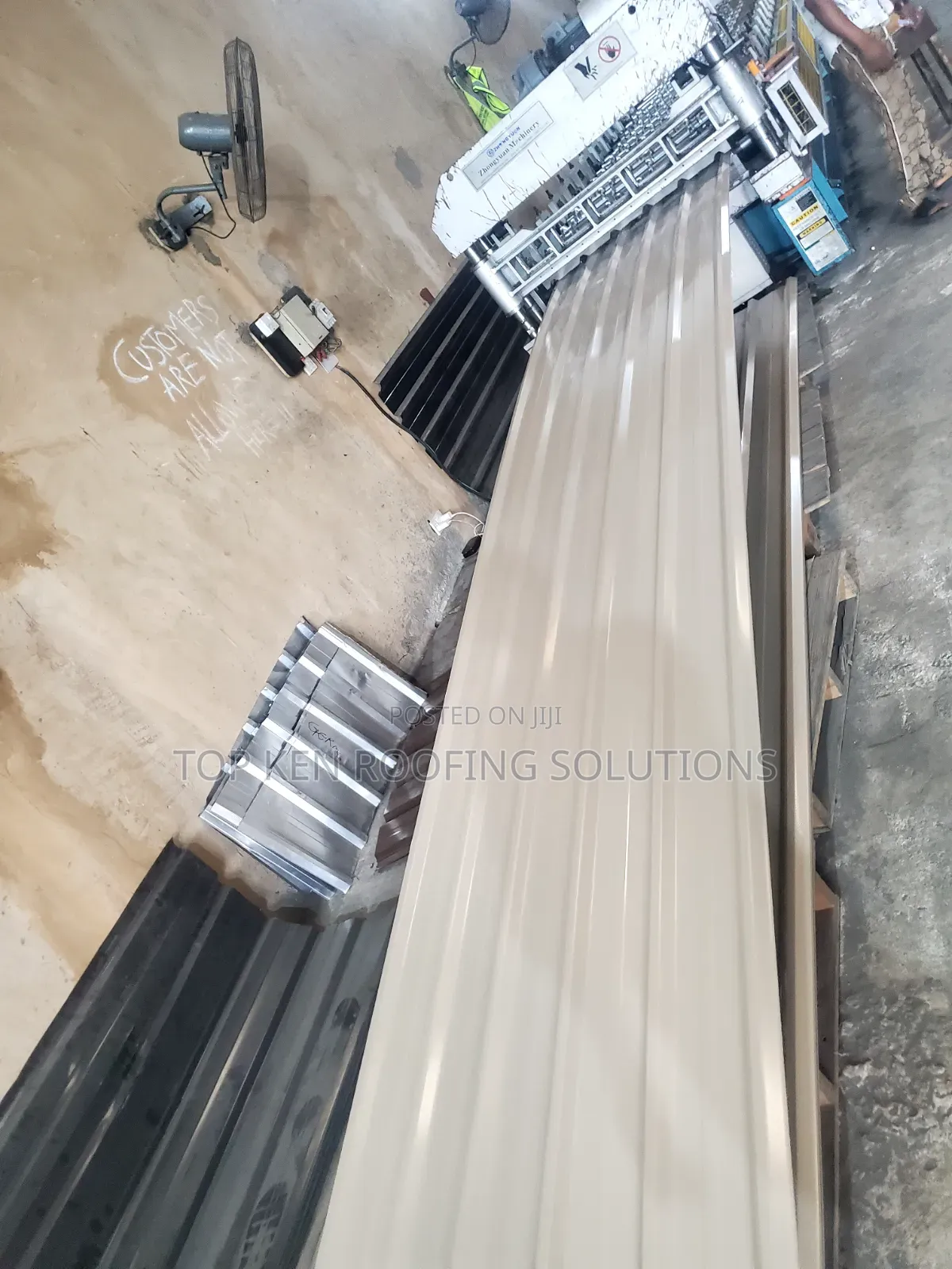 0.58 Beige Oven Baked Aluminium Sheet