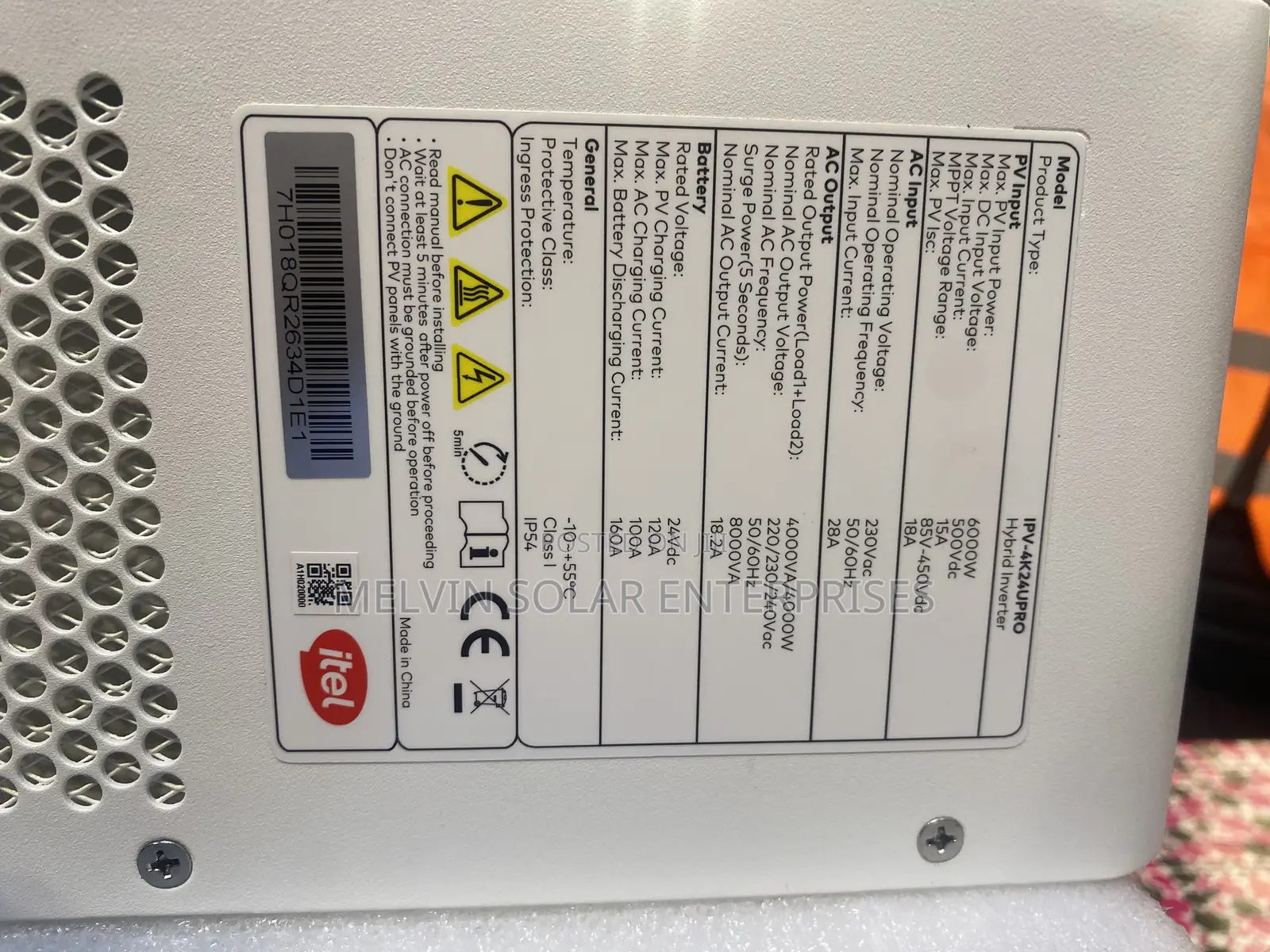 4kva Itel Solar Hybrid Inverter Available Now in Store Let’s Deal Now