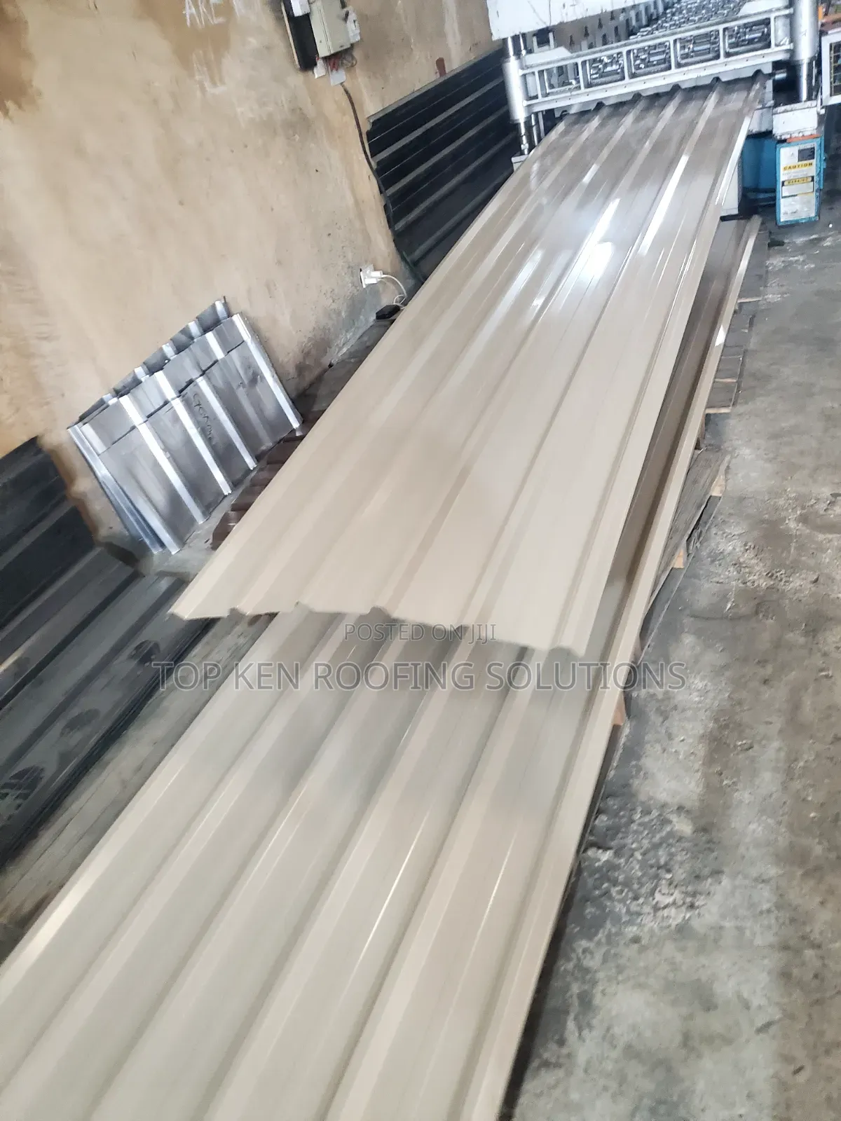 0.55 Mm Beige Oven Baked Aluminum Sheet