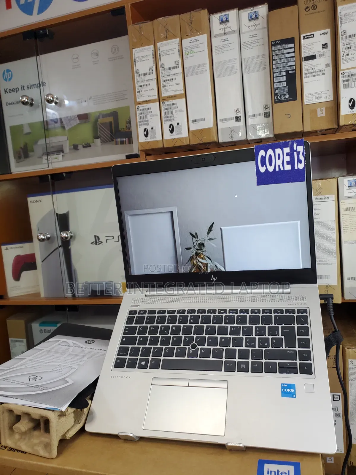 New Laptop HP EliteBook 755 G5 16GB Intel Core i3 SSD 256GB