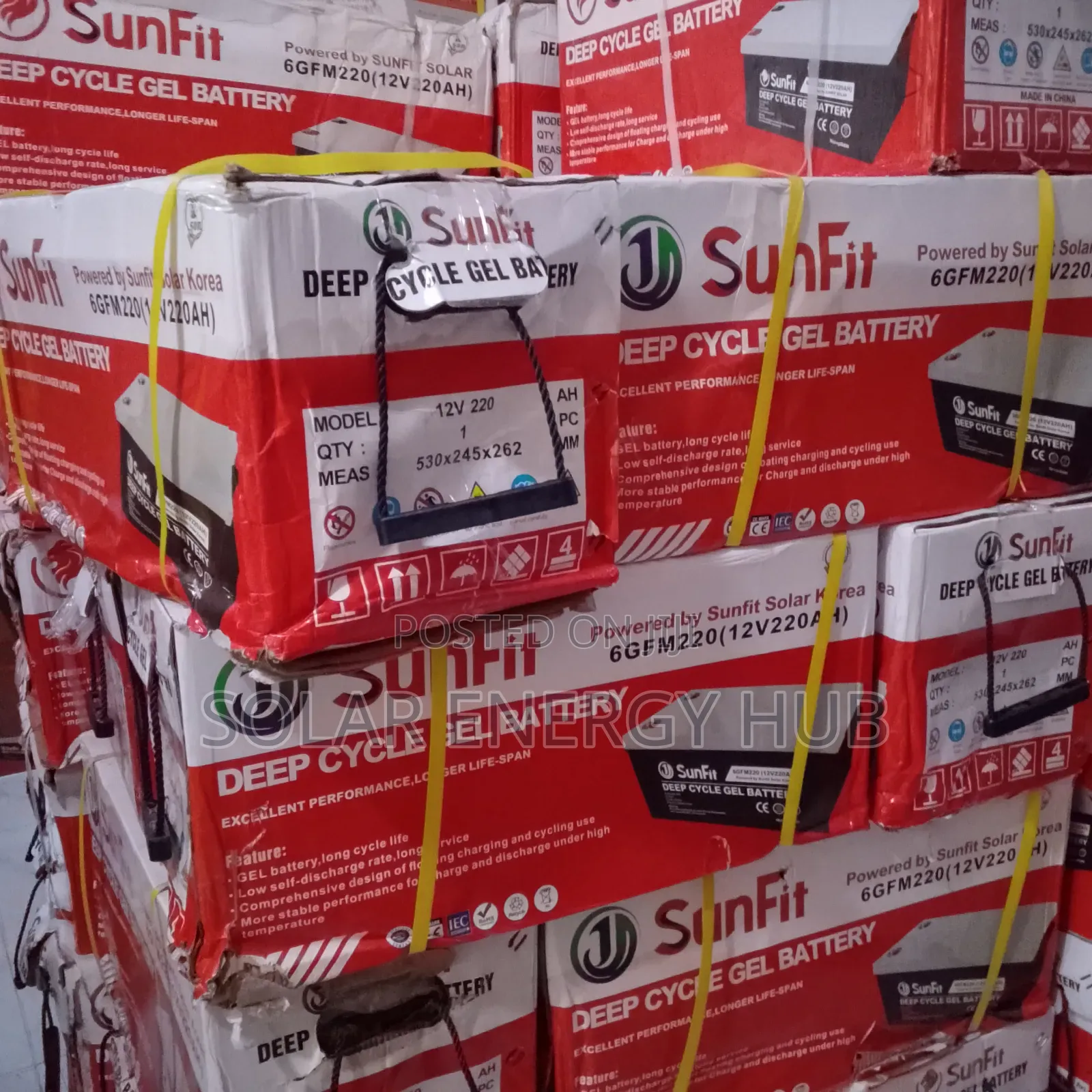 220ah/12v Sunfit Deep Cycle Battery