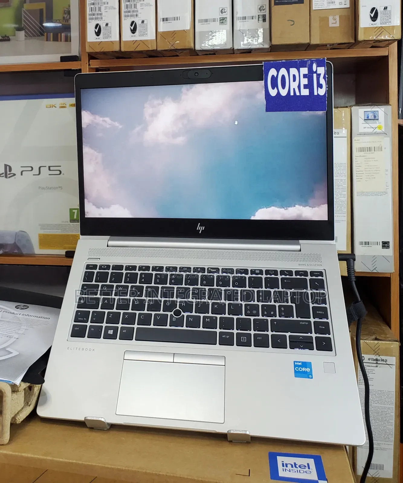 New Laptop HP EliteBook 755 G5 16GB Intel Core i3 SSD 256GB
