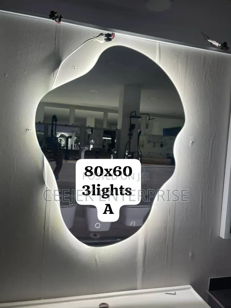 80x60 Anka Mirrow With 3 Ligth