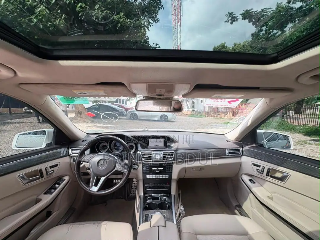 Mercedes-Benz E350 2015 White