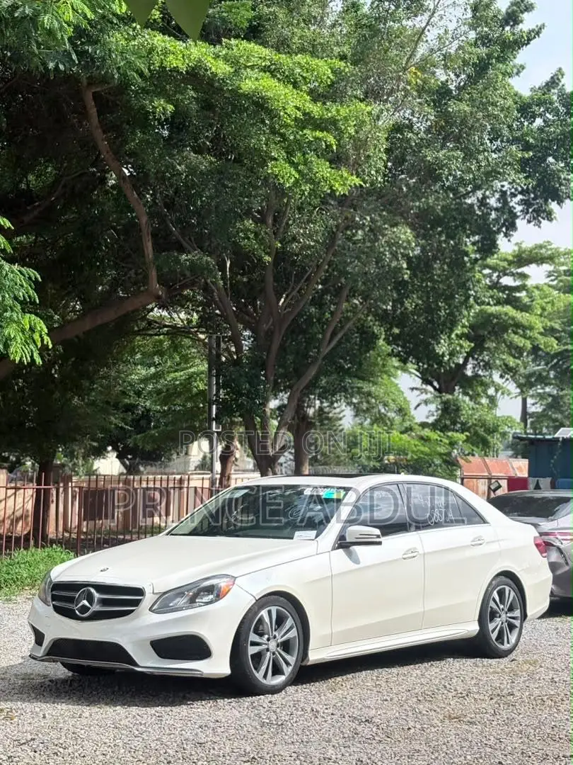 Mercedes-Benz E350 2015 White