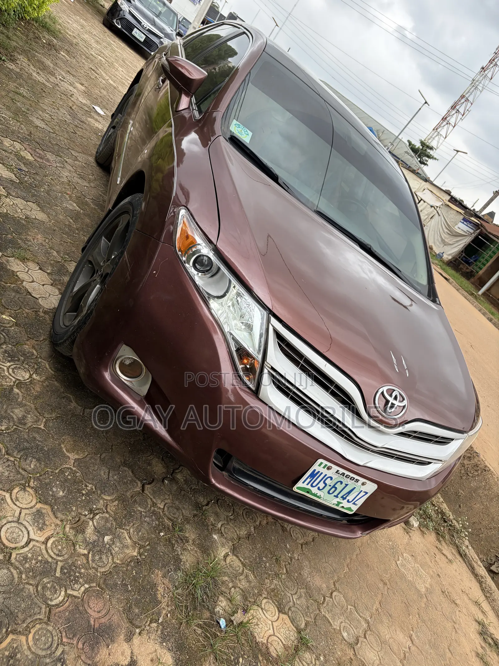 Toyota Venza 2010 Burgundy