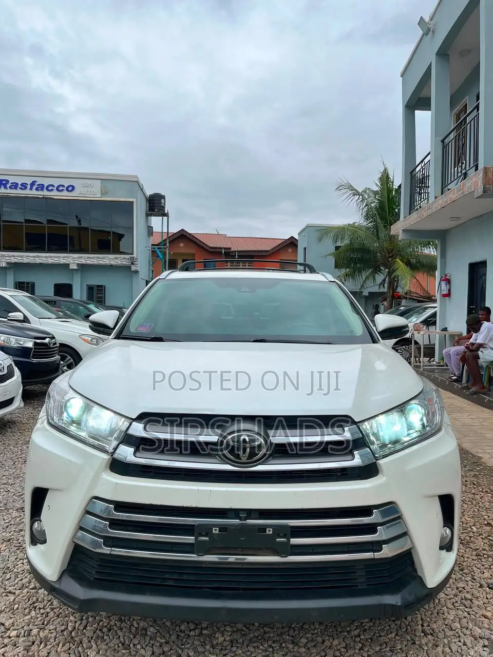 Toyota Highlander Limited 4x2 V6 (3.5L 6cyl 8A) 2017 White