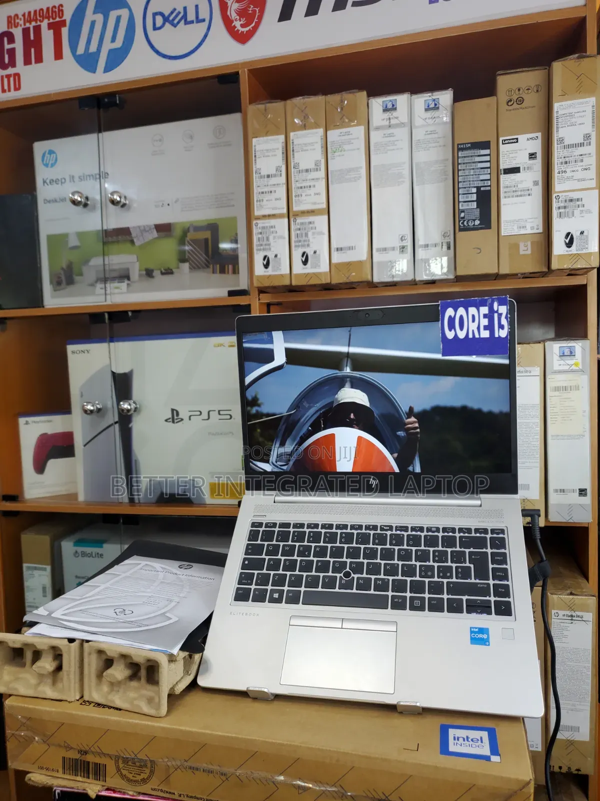 New Laptop HP EliteBook 755 G5 8GB Intel Core i3 SSD 512GB