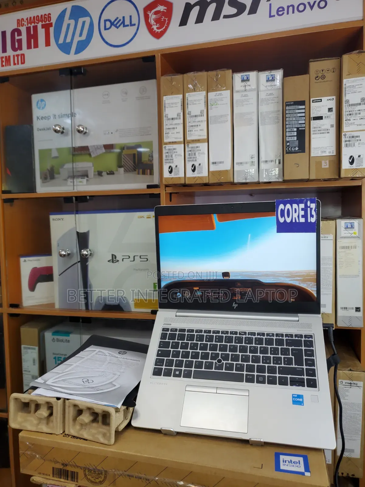 New Laptop HP EliteBook 755 G5 8GB Intel Core i3 SSD 512GB