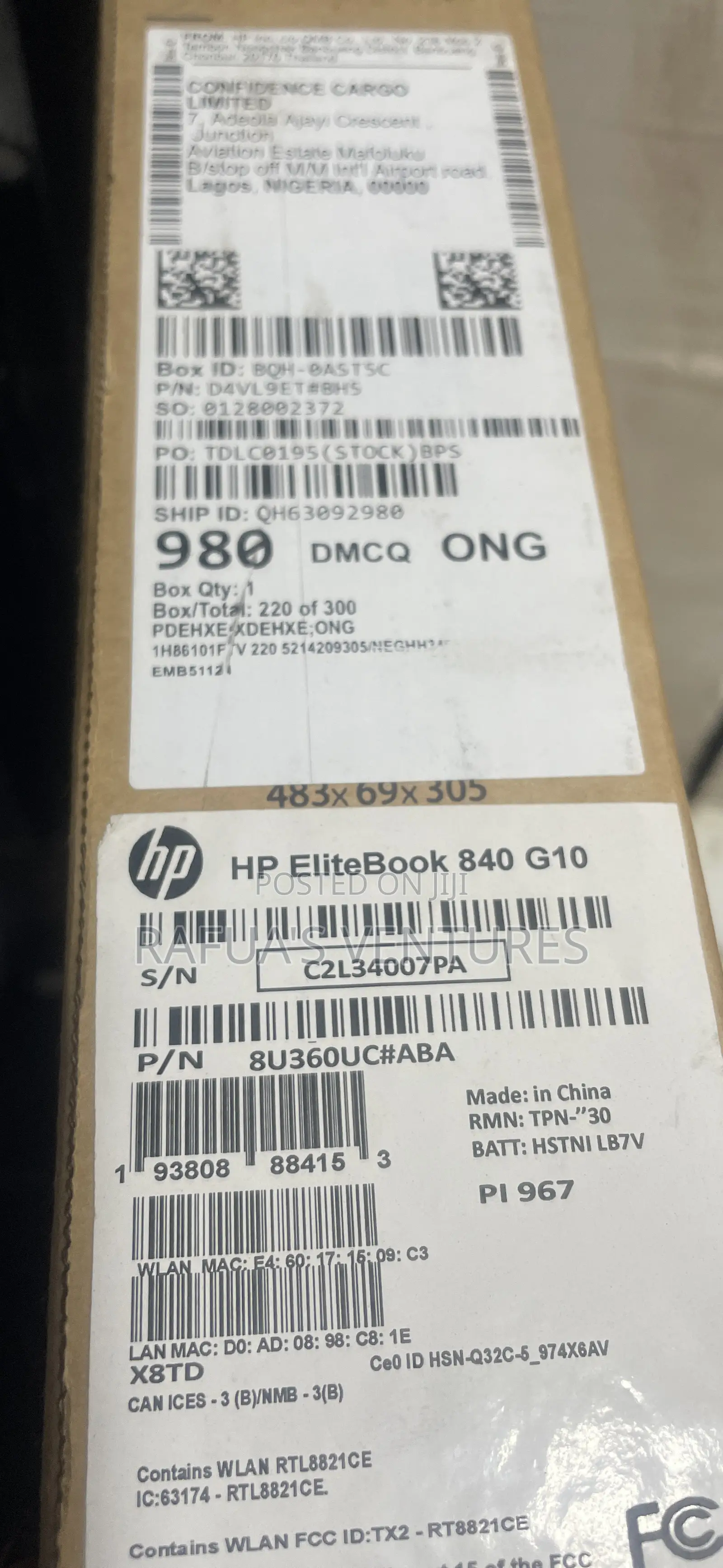 New Laptop HP EliteBook 840 G9 16GB Intel Core i5 SSD 512GB