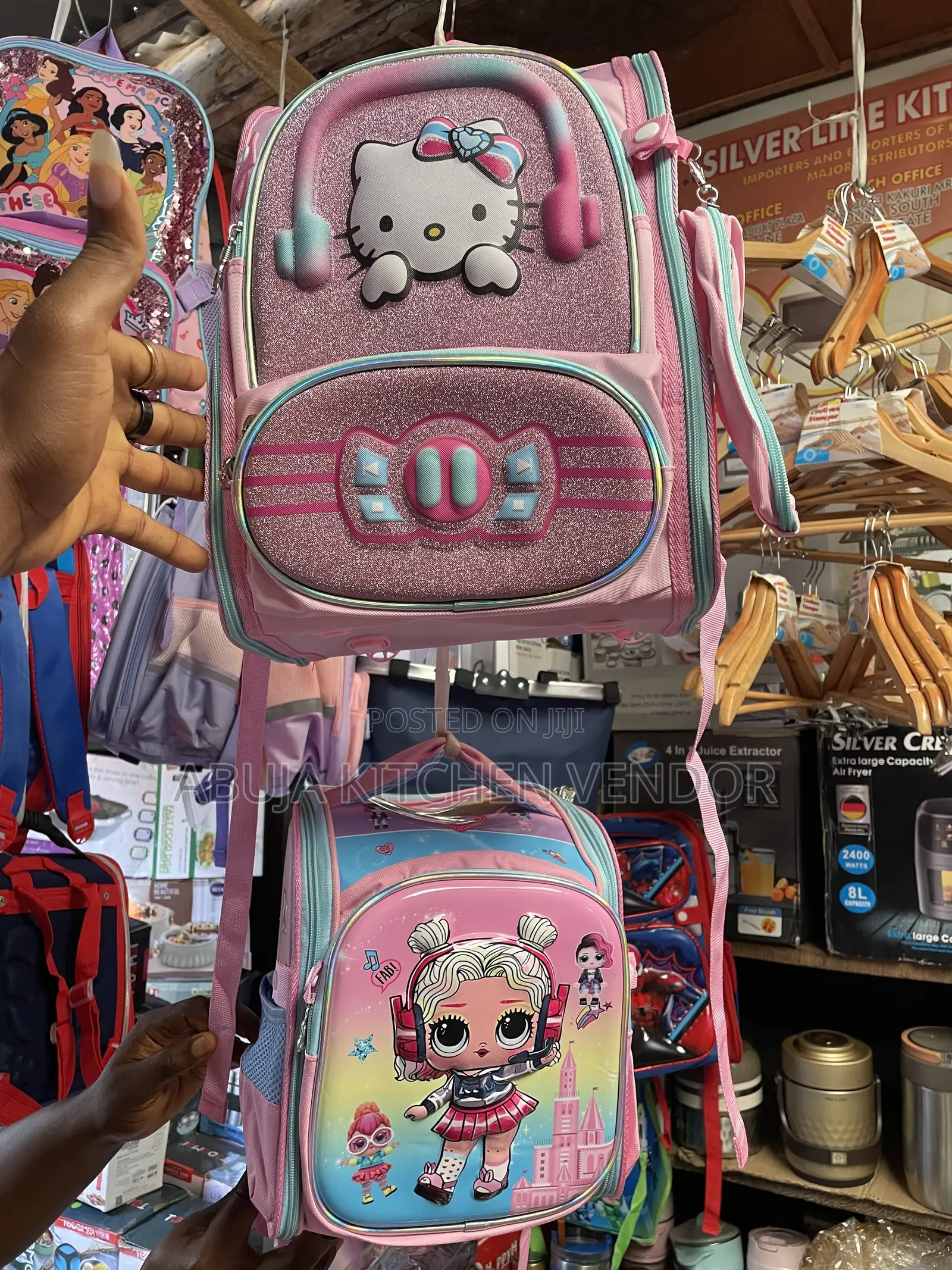 School Bag and Lunch Box