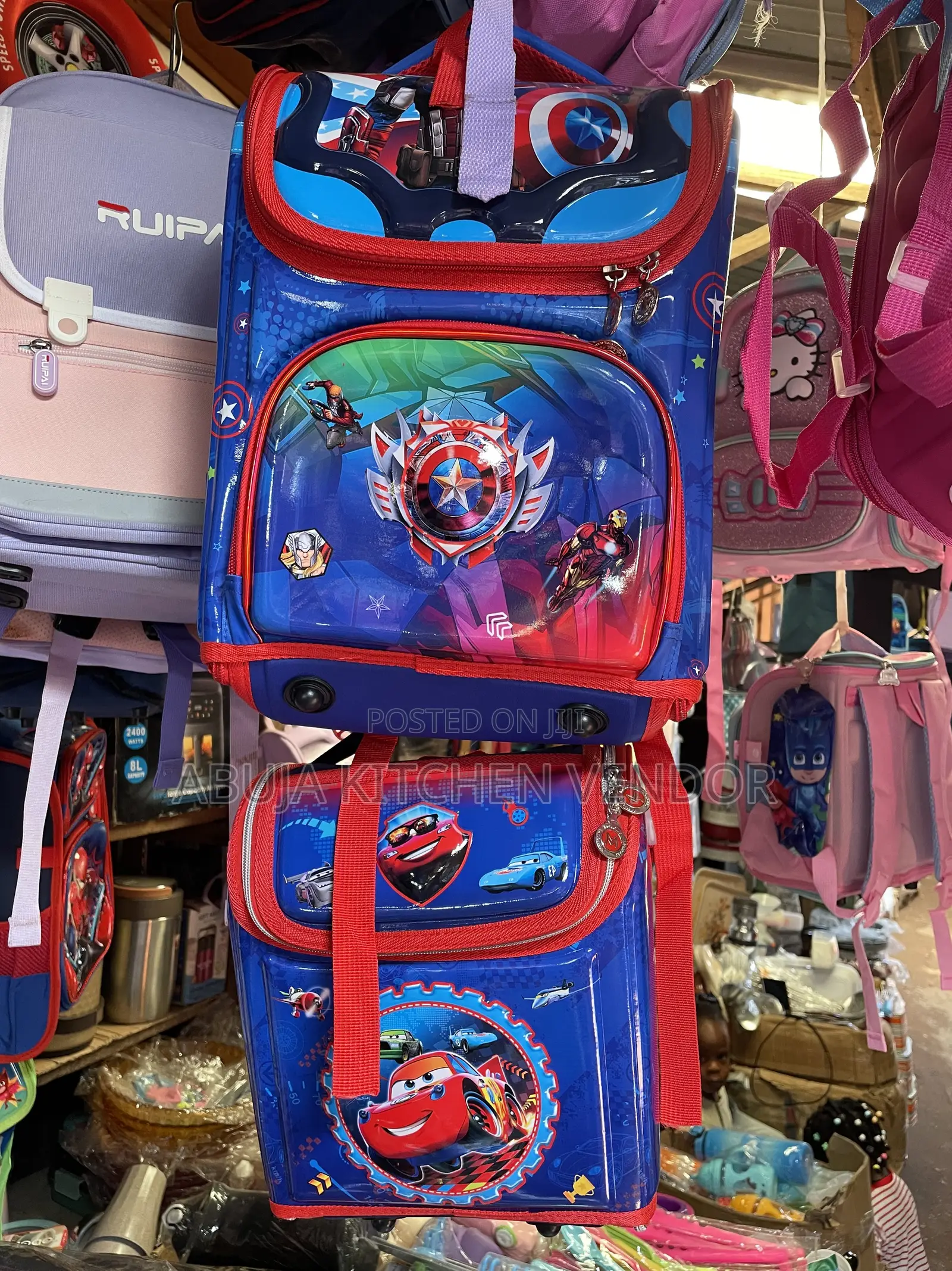 School Bag and Lunch Box