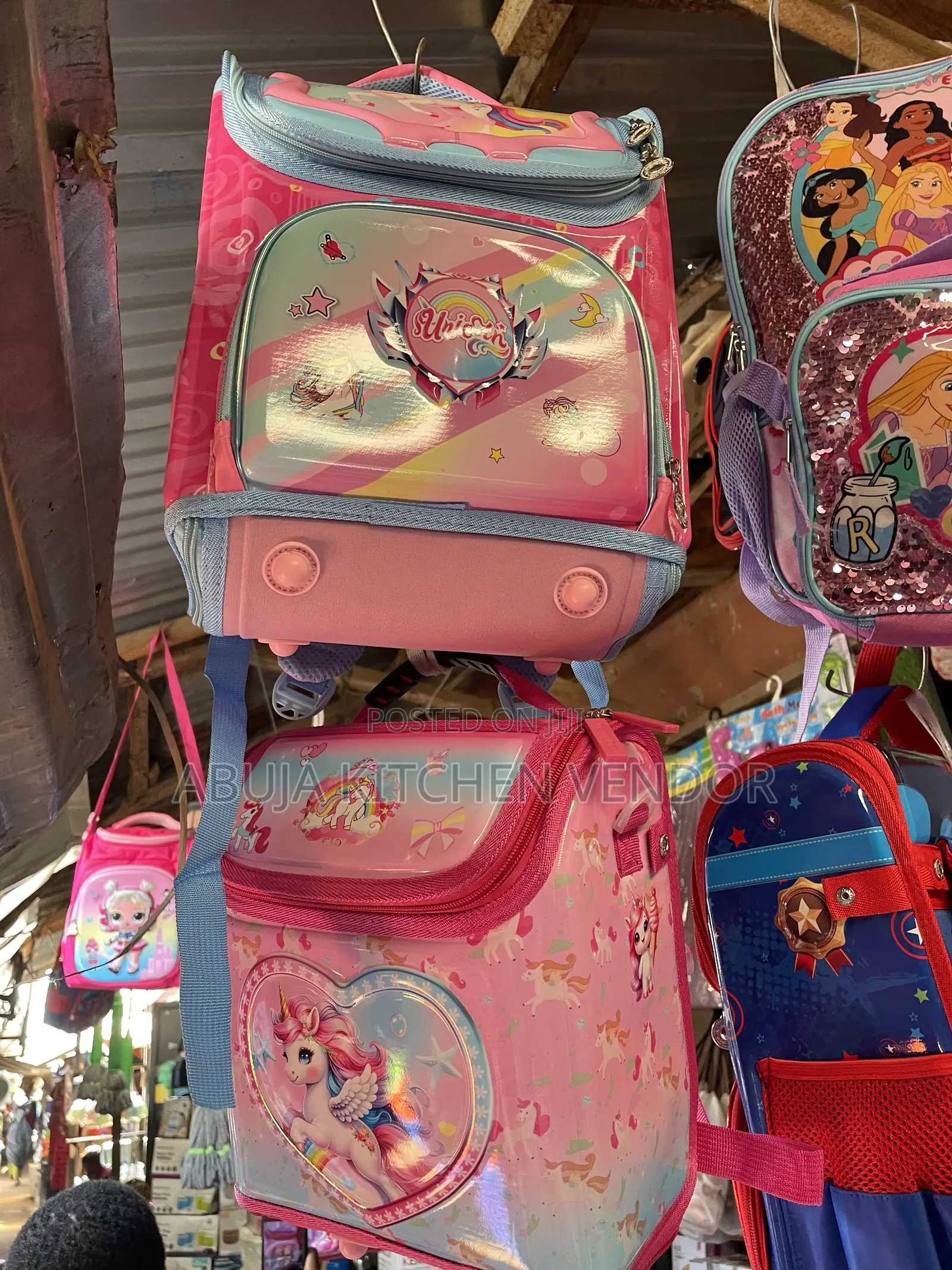 School Bag and Lunch Box
