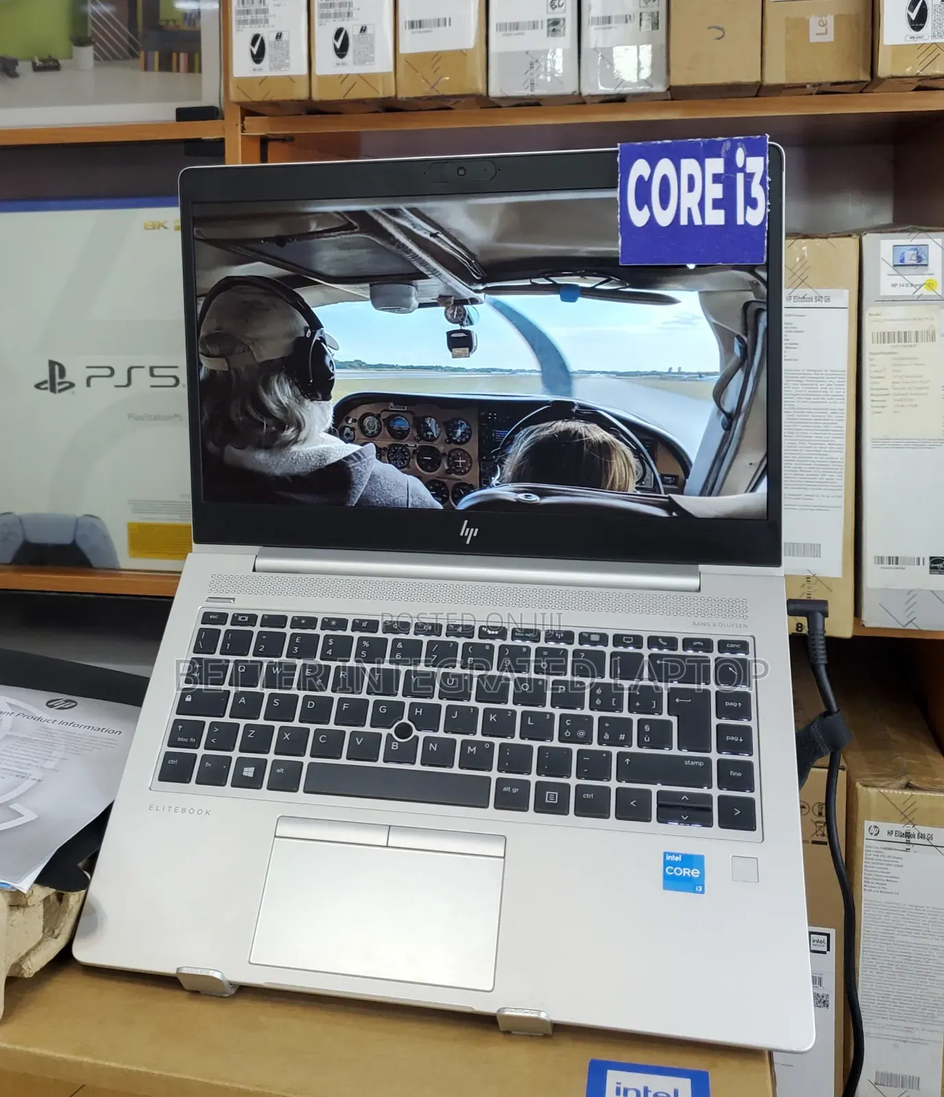 New Laptop HP EliteBook 755 G5 8GB Intel Core i3 SSD 512GB