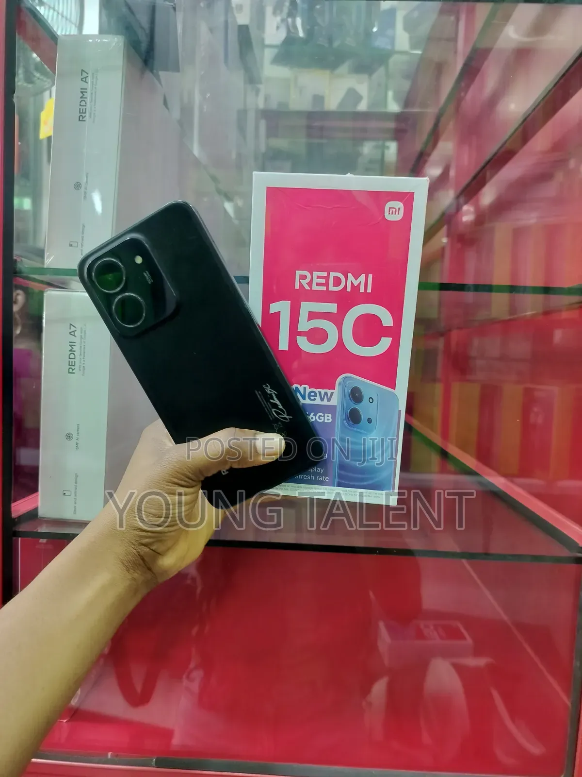 New Xiaomi Redmi 15C 4G 256 GB Black