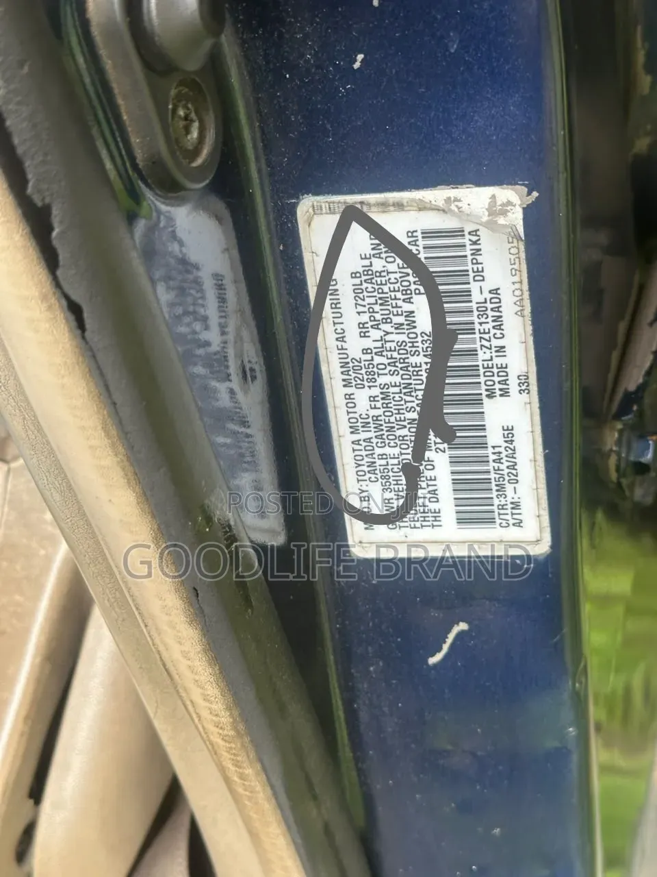 Toyota Corolla 1.8 TS 2004 Blue