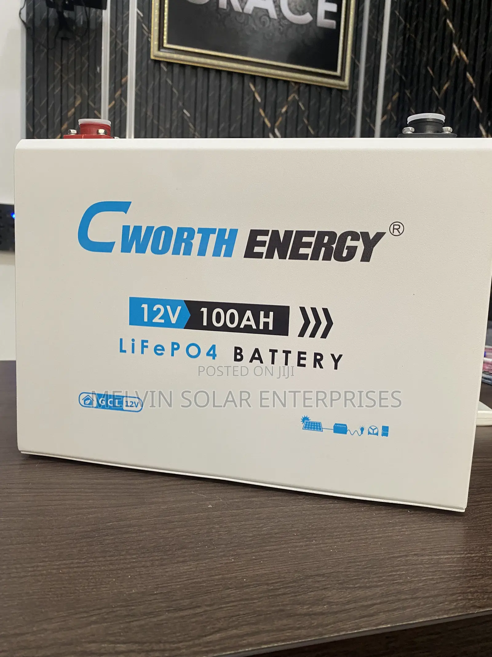 1.3kwh 100ah 12v CWORTH Energy Solar Enterprises Dm Let’s Deal Now