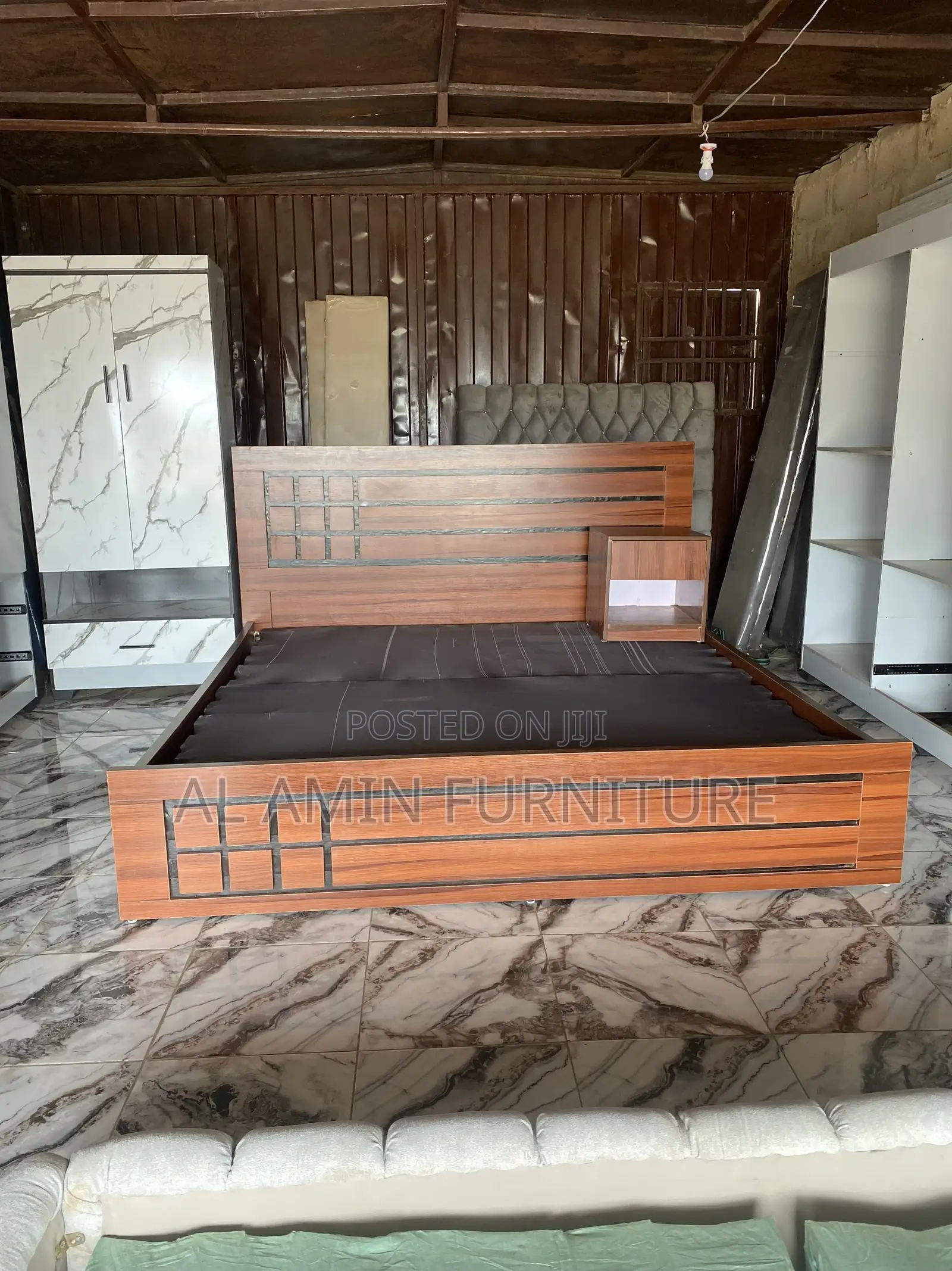 6by6 Bed Frame Bord Works Good Finished You Will Love It 