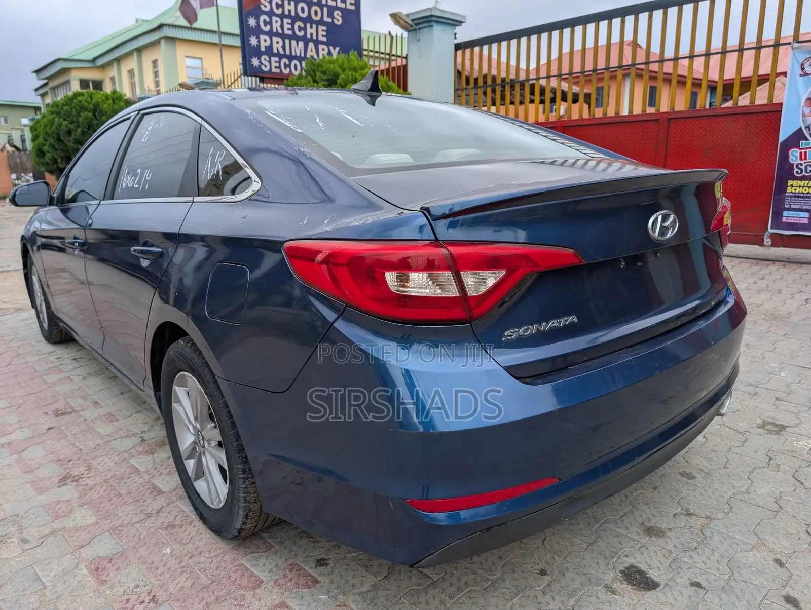 Hyundai Sonata Limited 4dr Sedan (2.4L 4cyl 6A) 2015 Blue