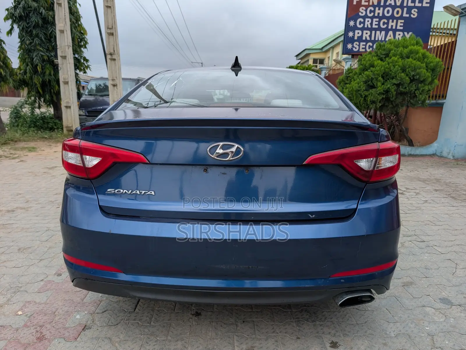 Hyundai Sonata Limited 4dr Sedan (2.4L 4cyl 6A) 2015 Blue