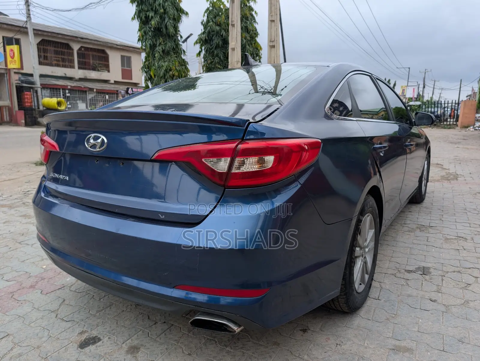 Hyundai Sonata Limited 4dr Sedan (2.4L 4cyl 6A) 2015 Blue