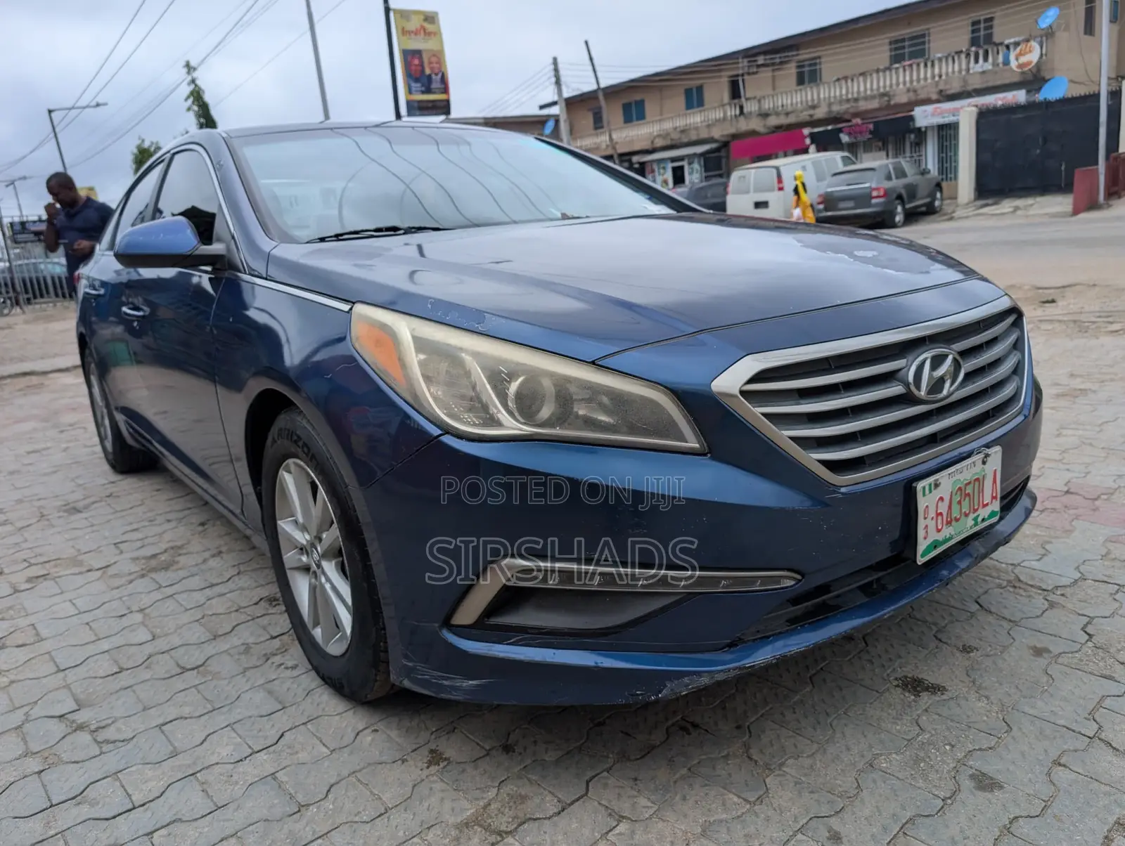 Hyundai Sonata Limited 4dr Sedan (2.4L 4cyl 6A) 2015 Blue