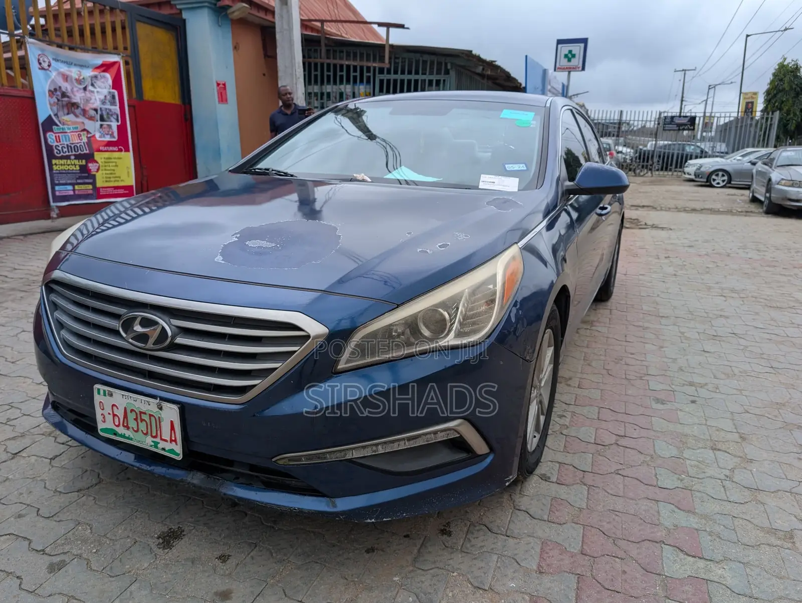 Hyundai Sonata Limited 4dr Sedan (2.4L 4cyl 6A) 2015 Blue