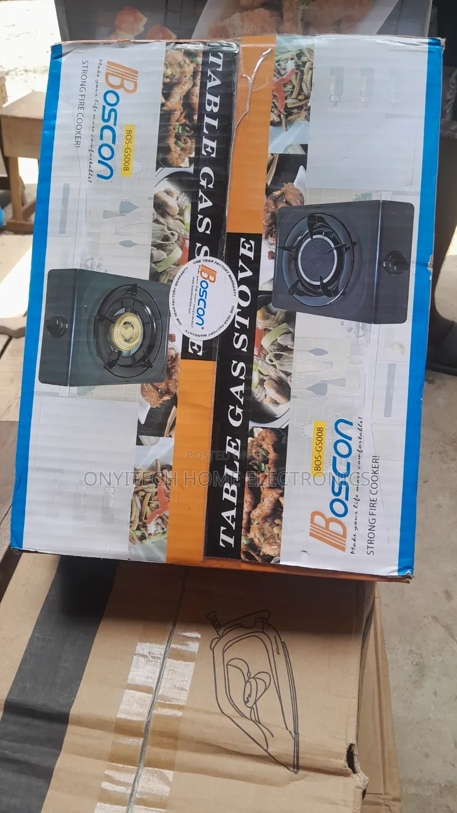 Boscon Single Burner Gas