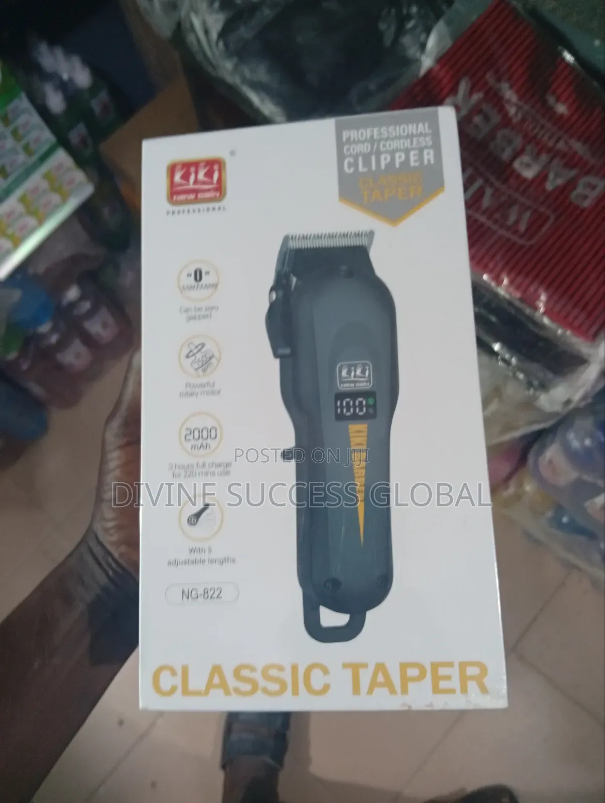 Kiki Professional Rechargeable Hair Clippers Digital
