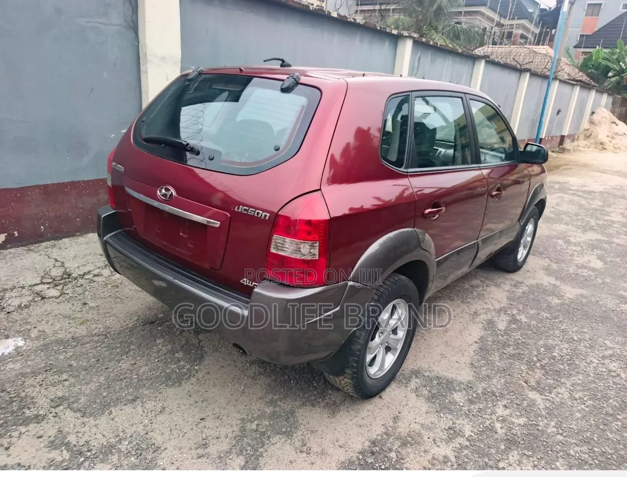 Hyundai Tucson Limited 4x4 2006 Red