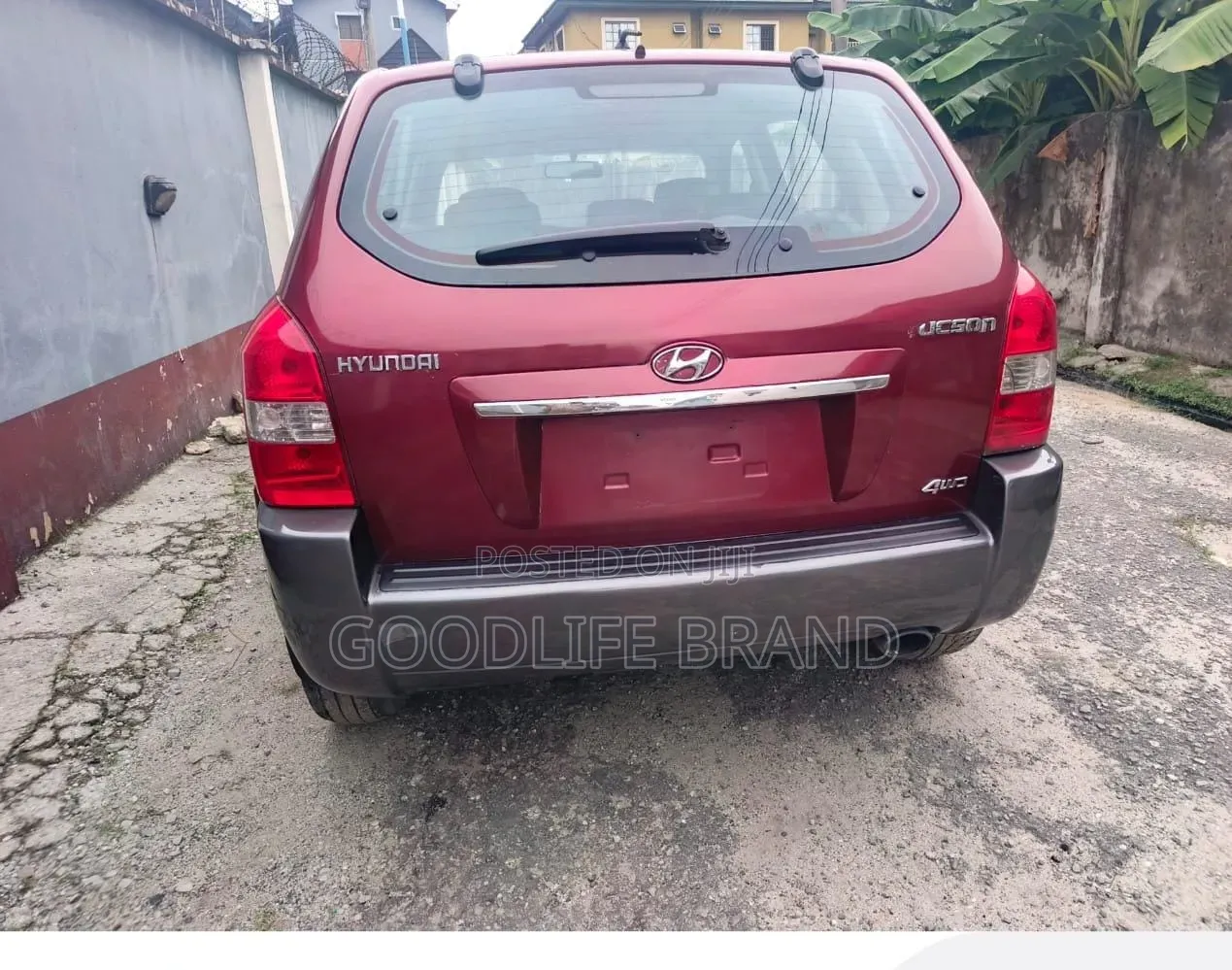 Hyundai Tucson Limited 4x4 2006 Red