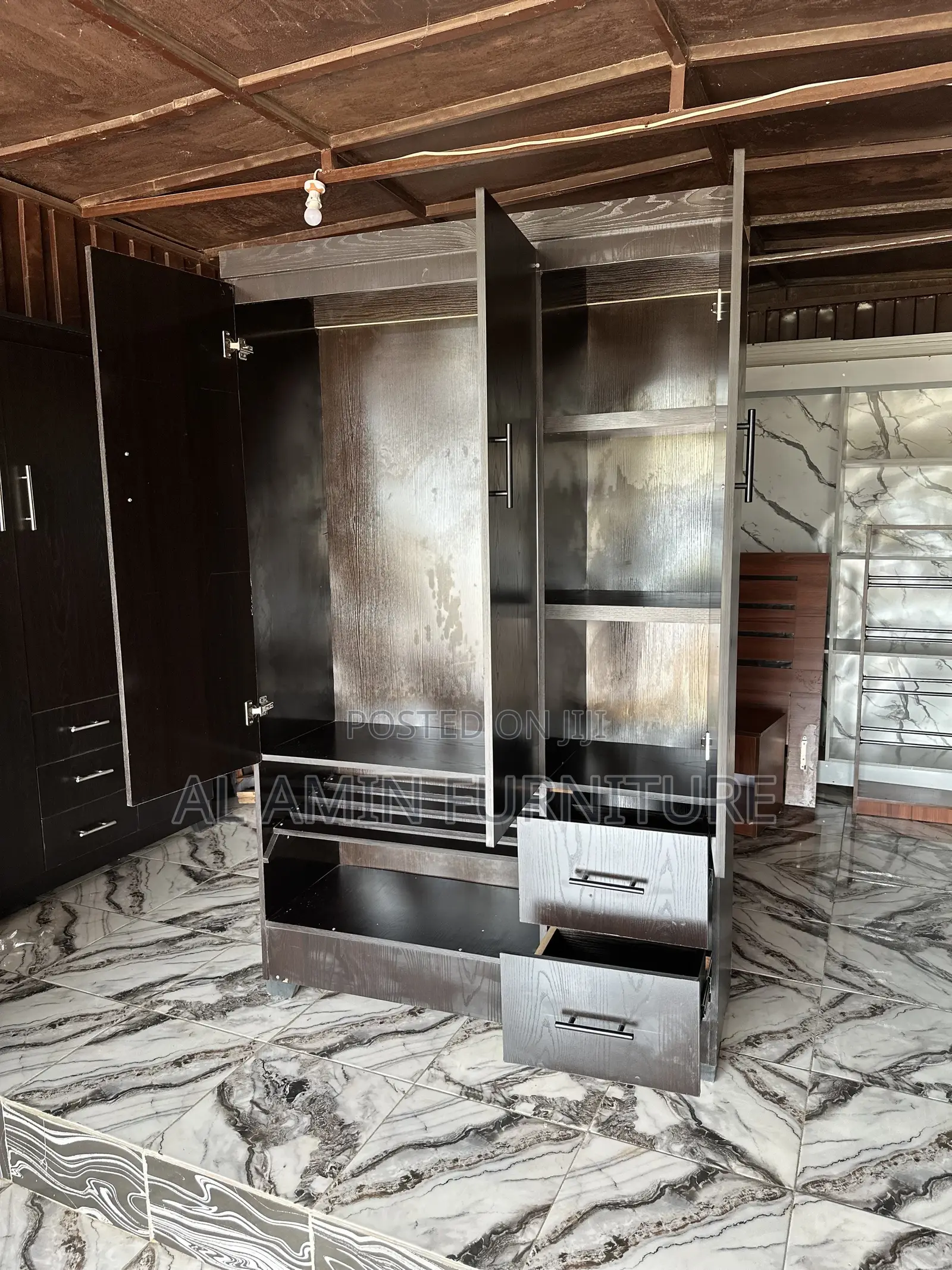 3door Wardrobe With Show Rack Good Finishing You Will Love It 
