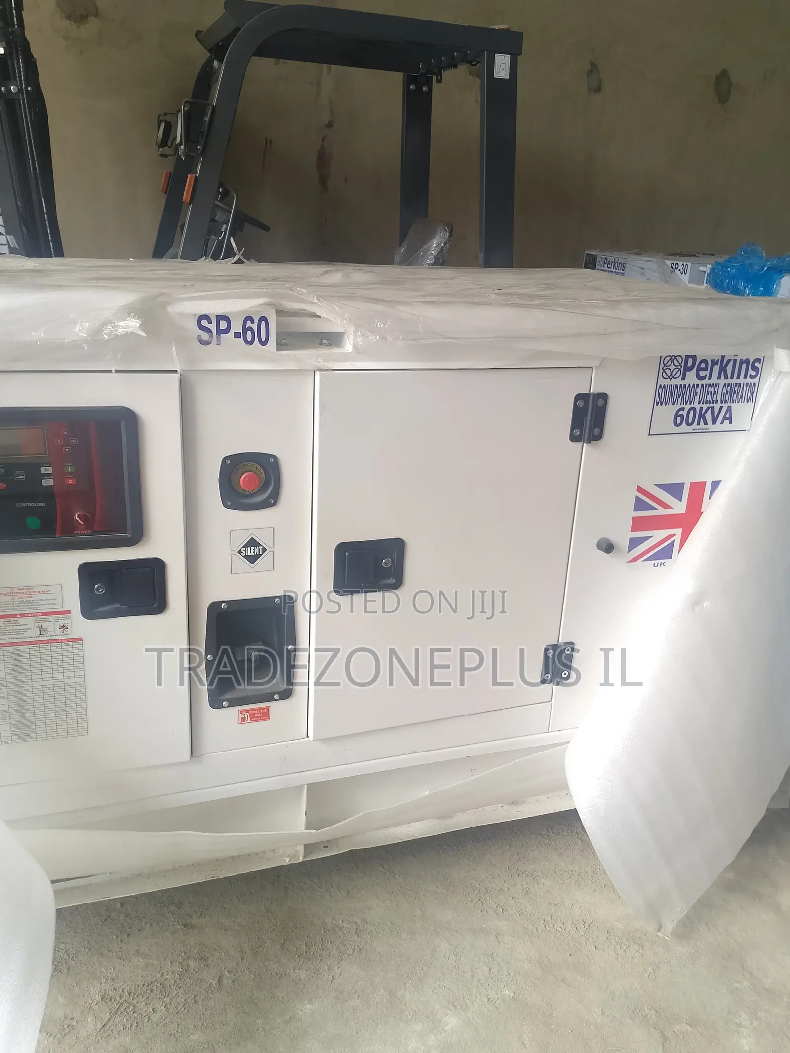 Brand New Perkins 60KVA Silent Diesel Generator