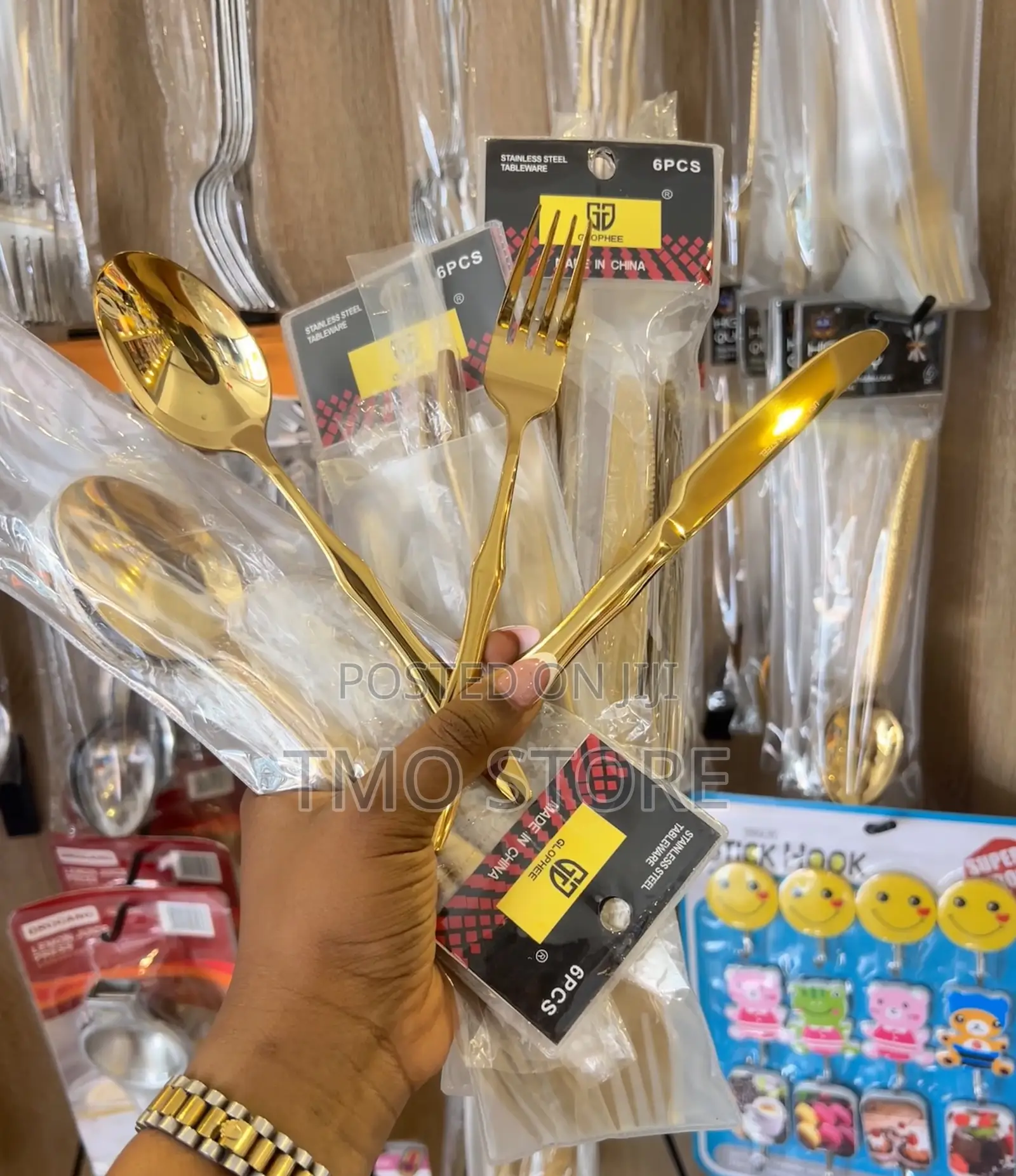 6pcs Spoons, Forks, Knives , Cutleries