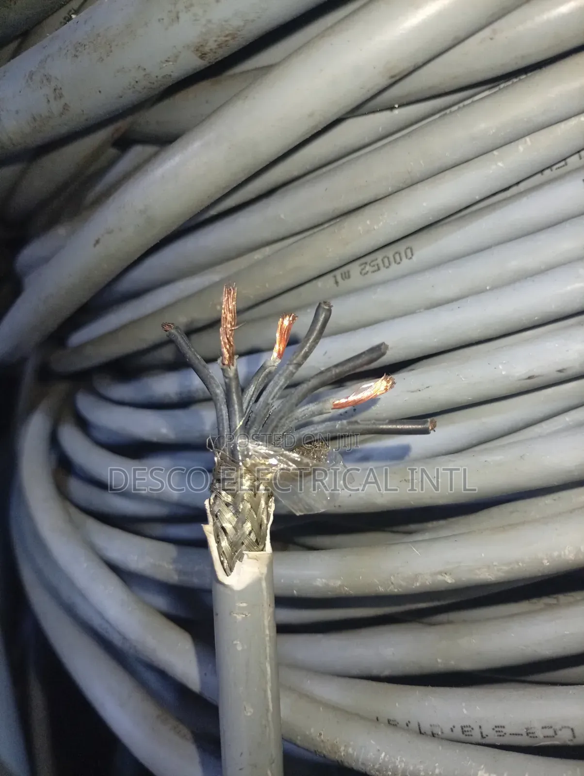 2.5mmx7core Flex Wire Cutting From Drum Nigeria