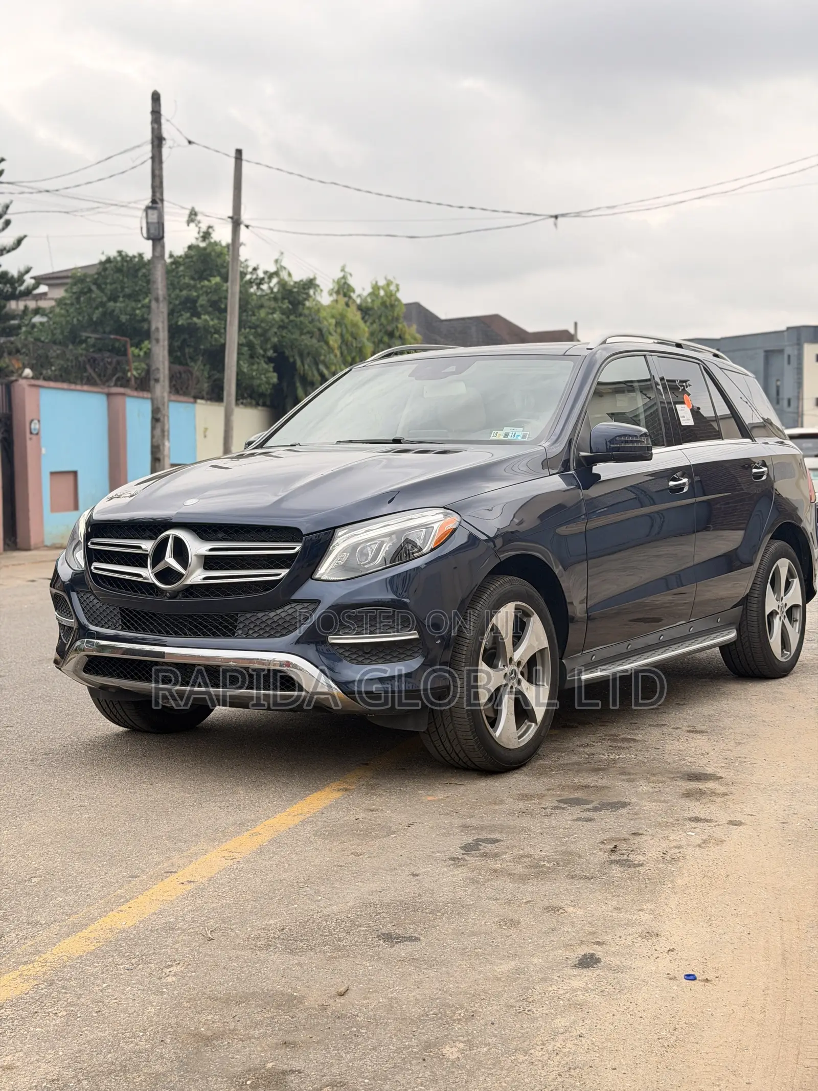 Mercedes-Benz GLE-Class GLE 350 2017 Blue