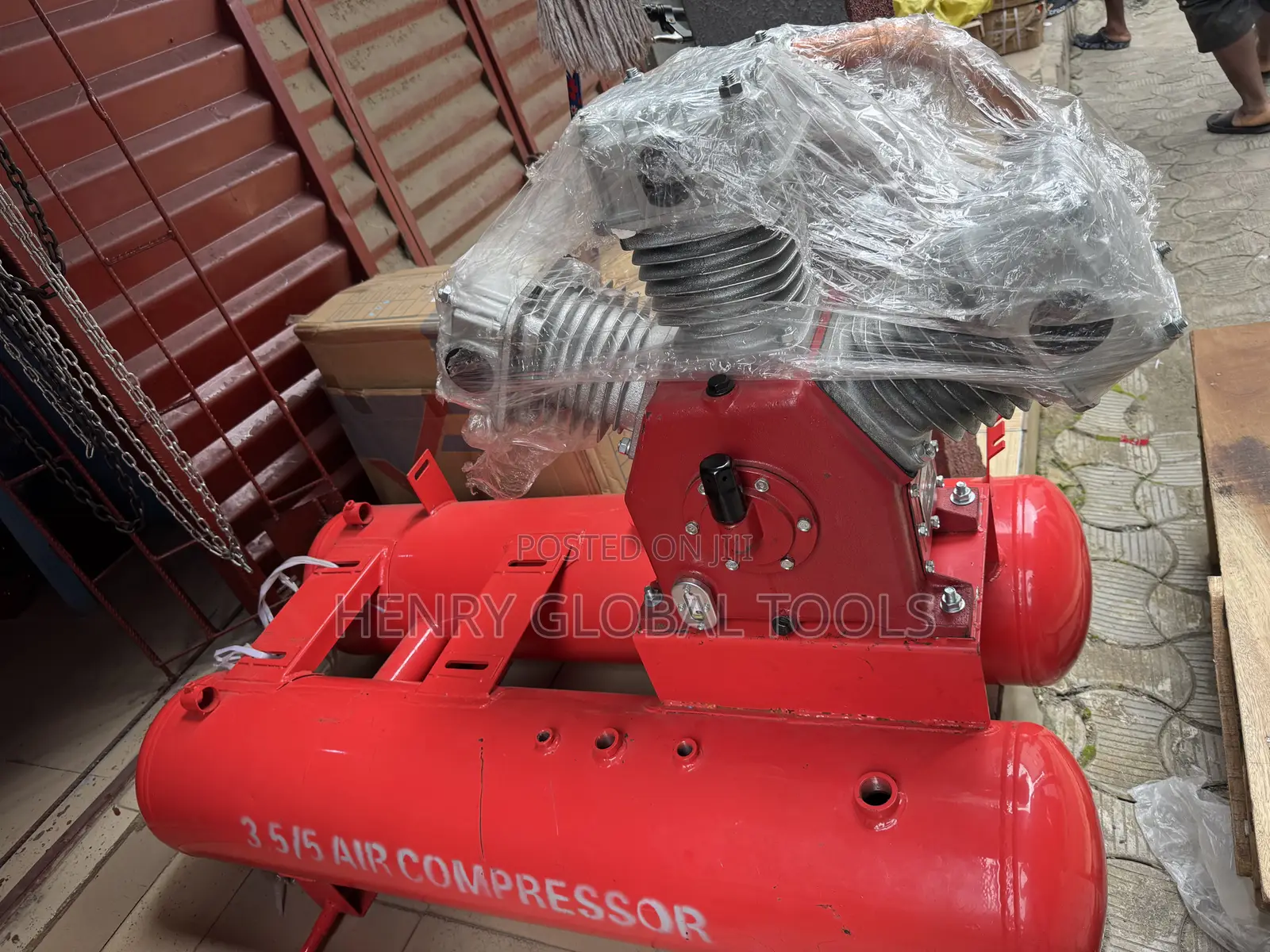 300L 3phase Deseil Original Air Compressor Machine