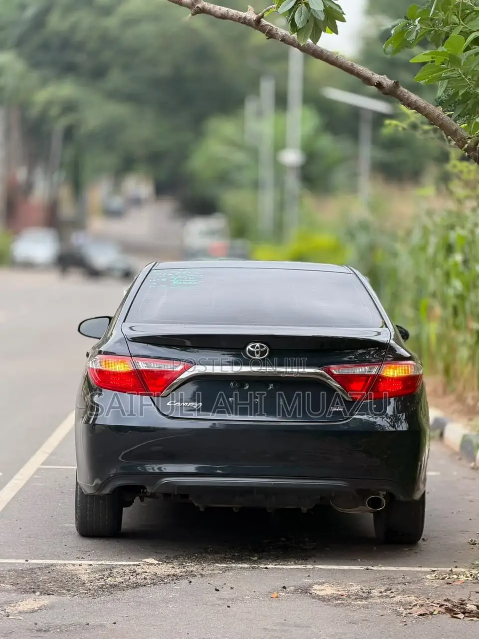 Toyota Camry SE 4dr Sedan (2.5L 4cyl 6A) 2015 Black