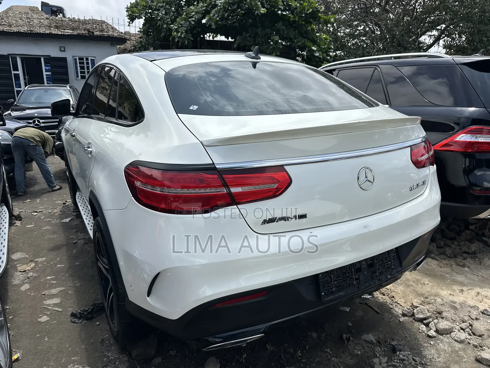 Mercedes-Benz GLE-Class AMG GLE 43 4MATIC 2017 White