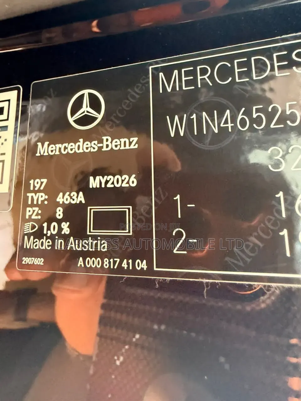 New Mercedes-Benz G-Class G63 AMG Brabus G700 2026 Black
