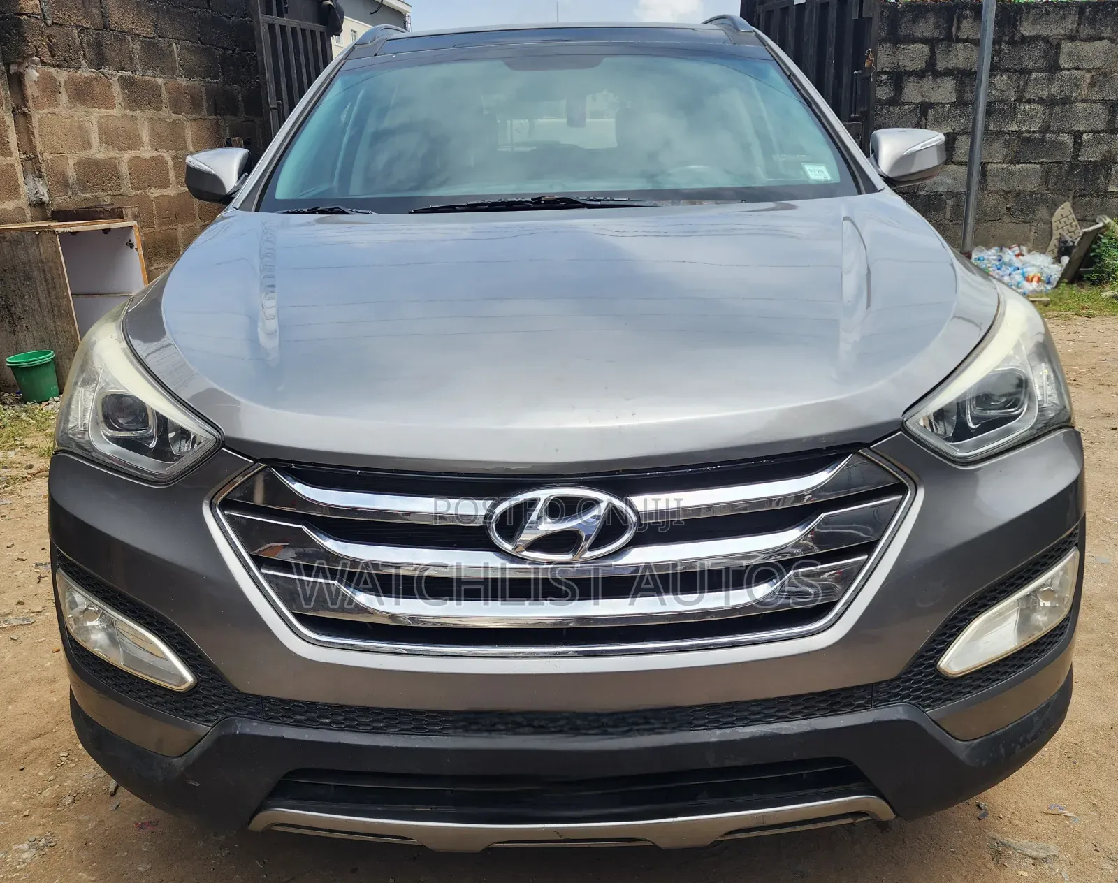 Hyundai Santa Fe 2014 Gray
