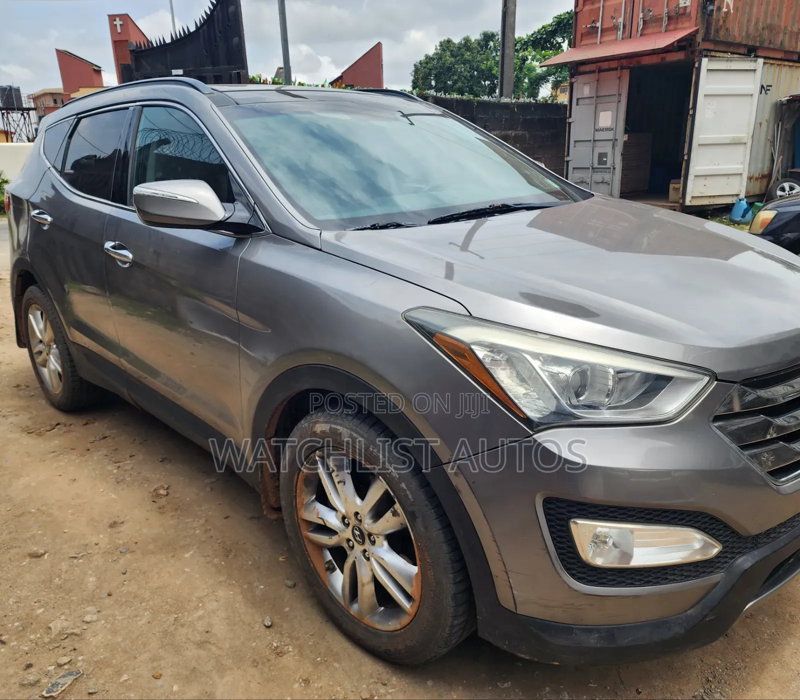 Hyundai Santa Fe 2014 Gray